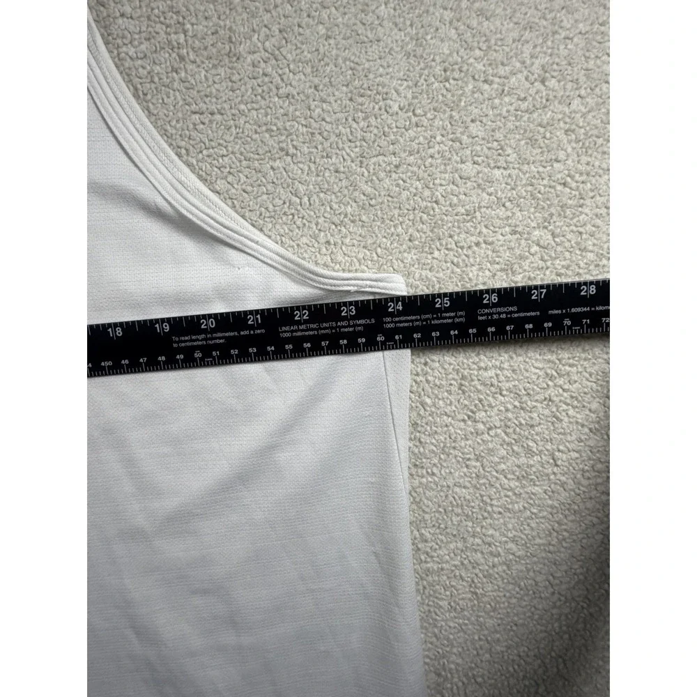 Nike Dri-FIT Running Tank Top Mens XXL White Sleeveless Athletic Workout